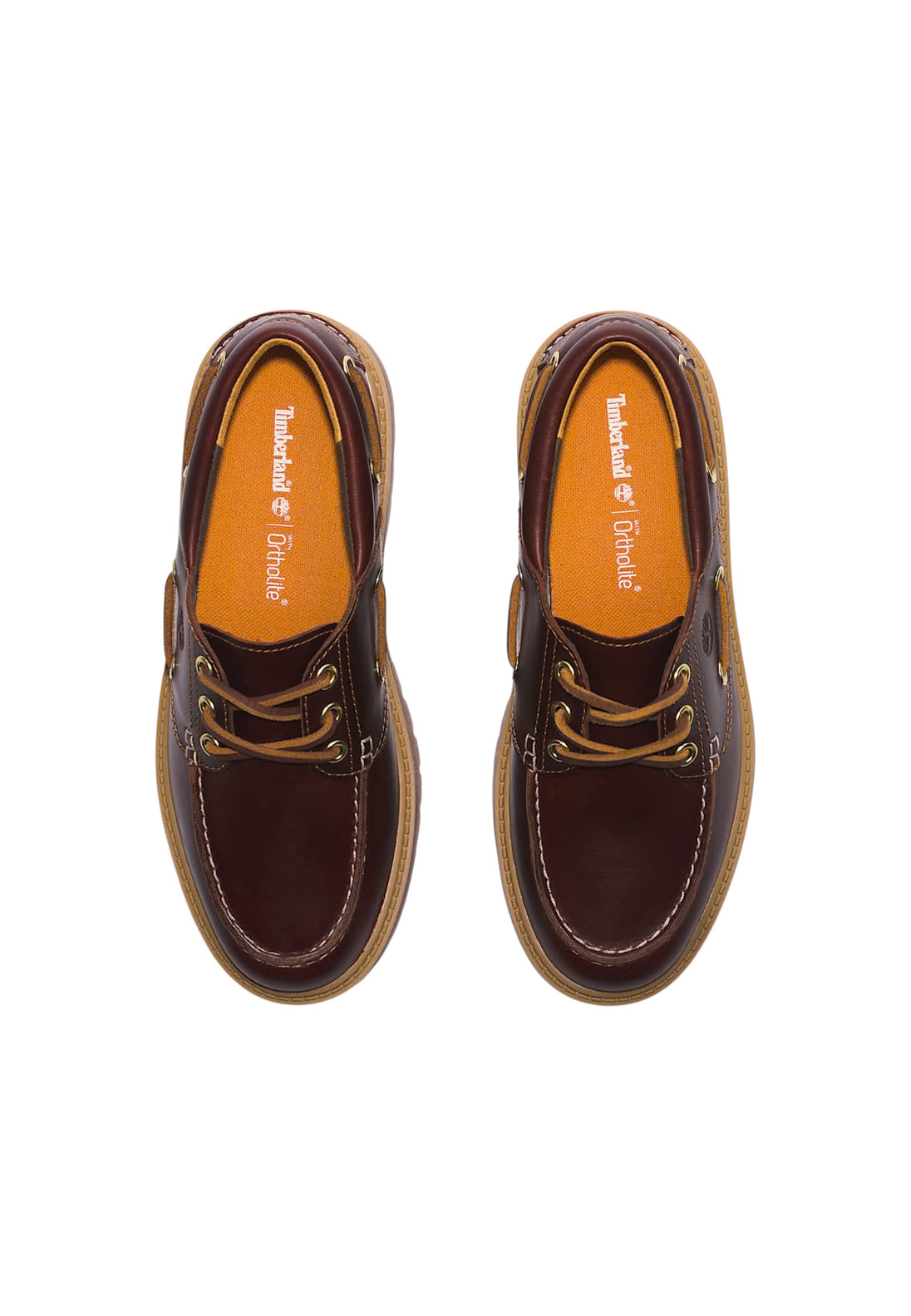Derbies Timberland couleur bordeaux — vue 4