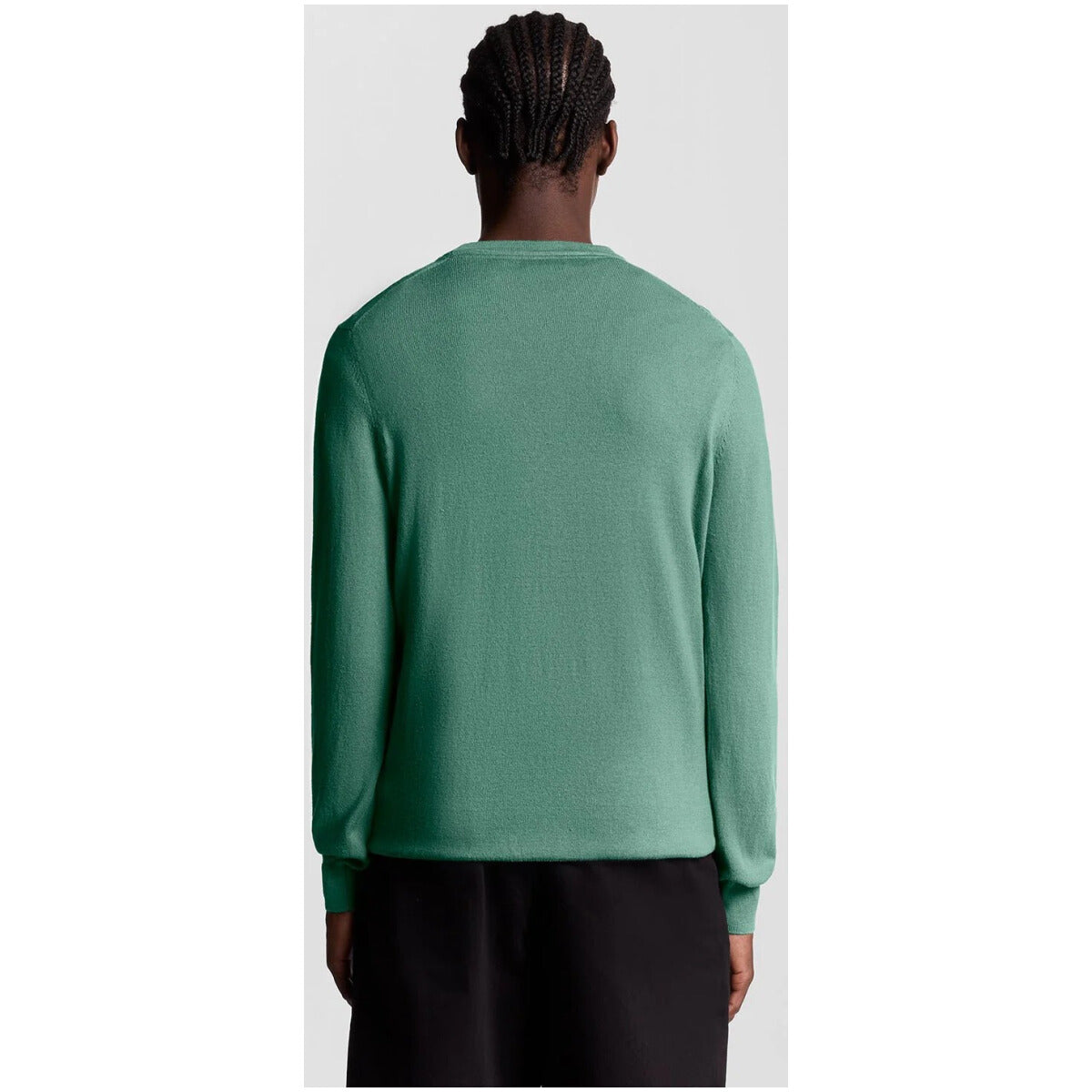 Pull Lyle & Scott couleur vert — vue 2