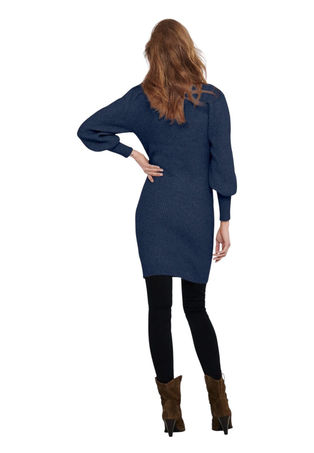 Robe Only couleur bleu — vue 3