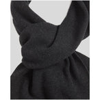 Écharpe Lyle & Scott couleur noir — vue 2
