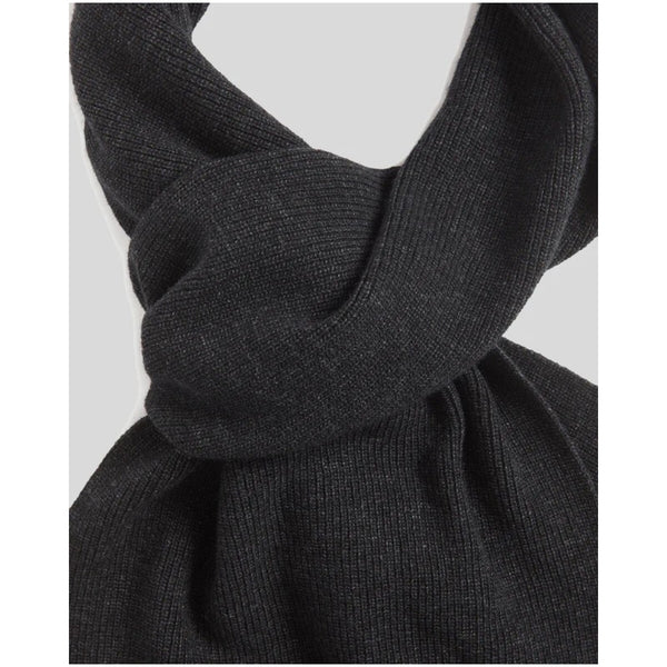Écharpe Lyle & Scott couleur noir — vue 2