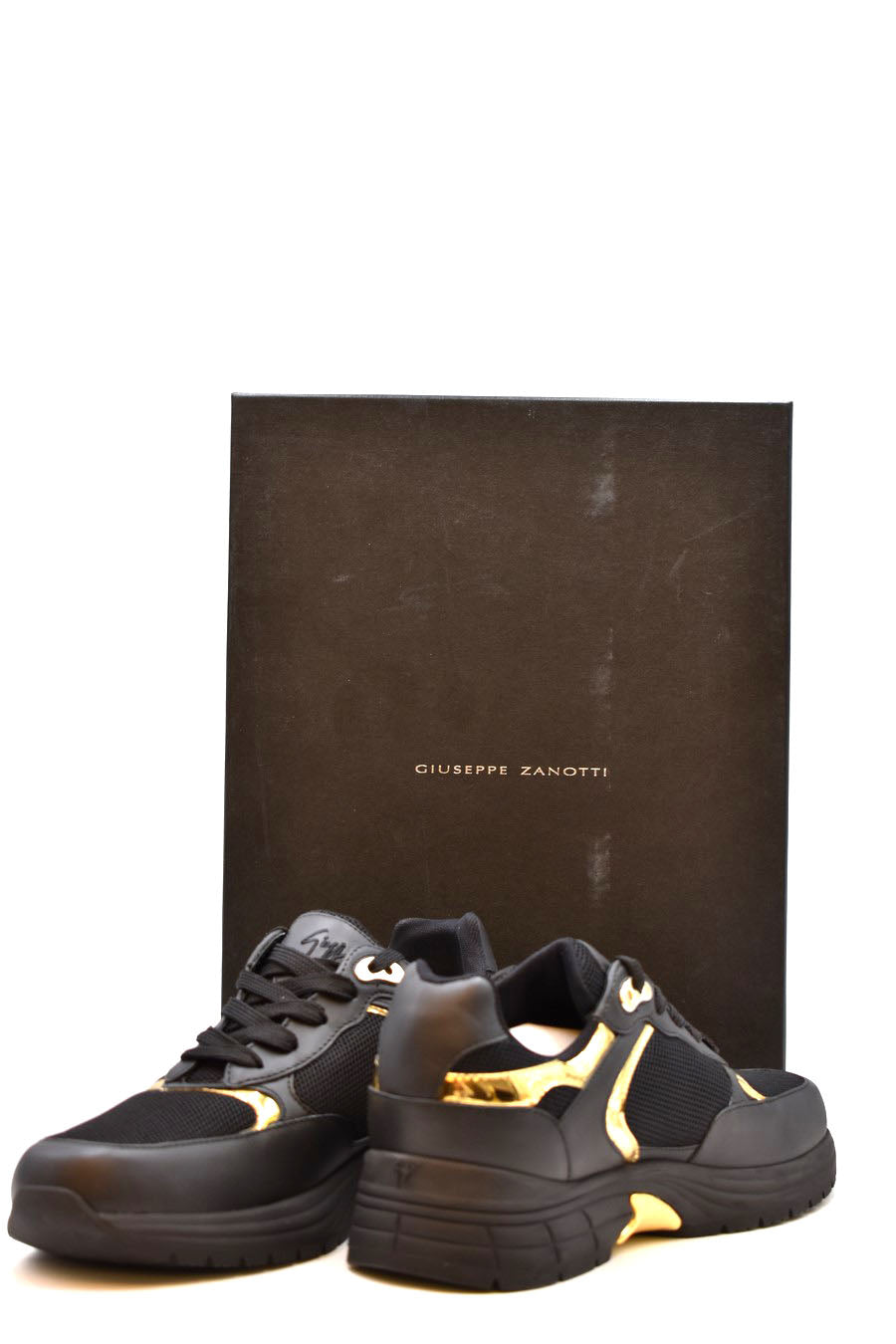 Baskets Giuseppe Zanotti couleur noir — vue 4