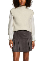 Gilet Morgan De Toi couleur blanc
