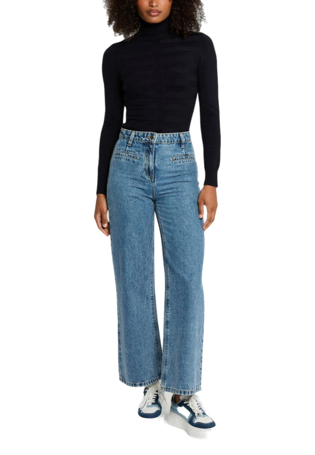 Pull Morgan De Toi couleur noir — vue 3