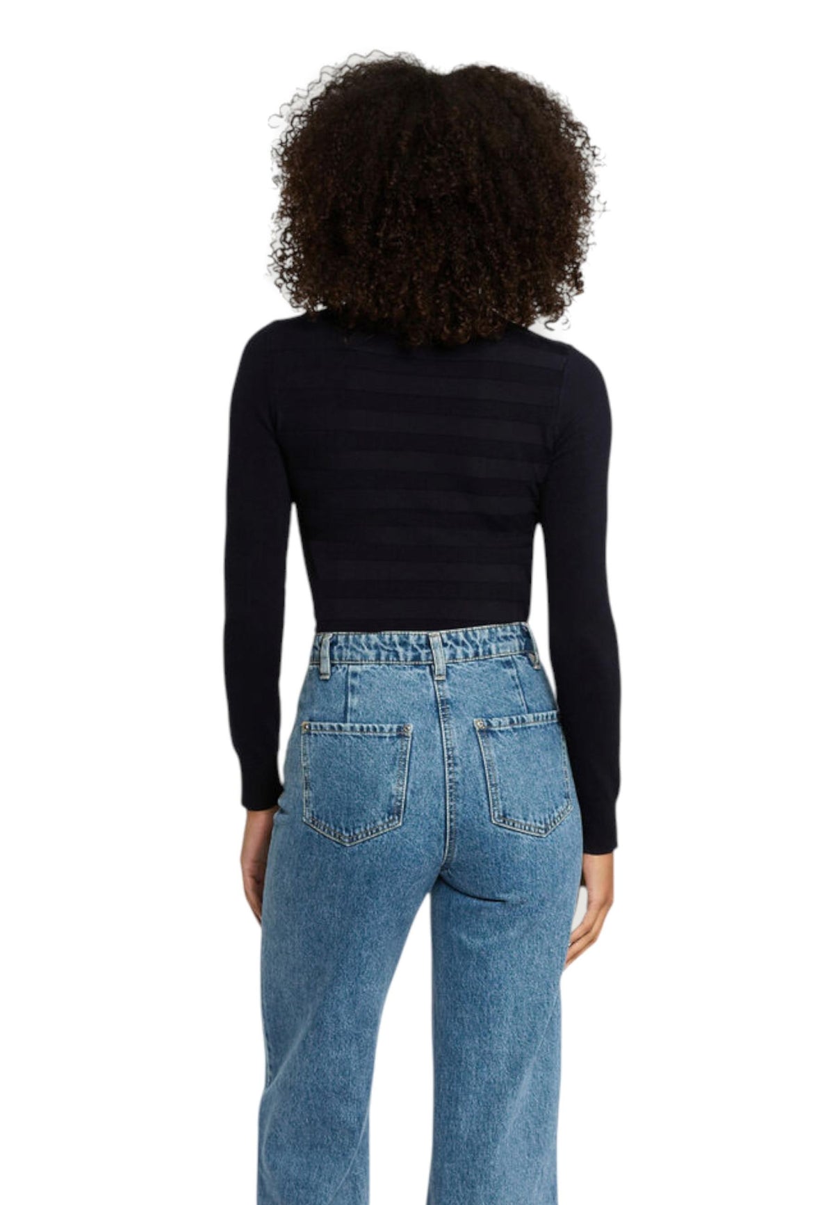 Pull Morgan De Toi couleur noir — vue 2