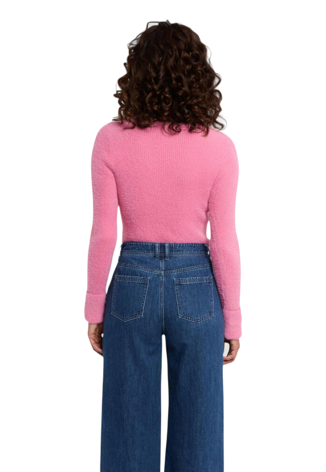 Pull Morgan De Toi couleur rose — vue 2