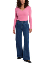 Pull Morgan De Toi couleur rose — vue 3