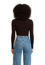 Pull Morgan De Toi couleur marron — vue 2