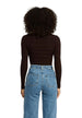 Pull Morgan De Toi couleur marron — vue 2
