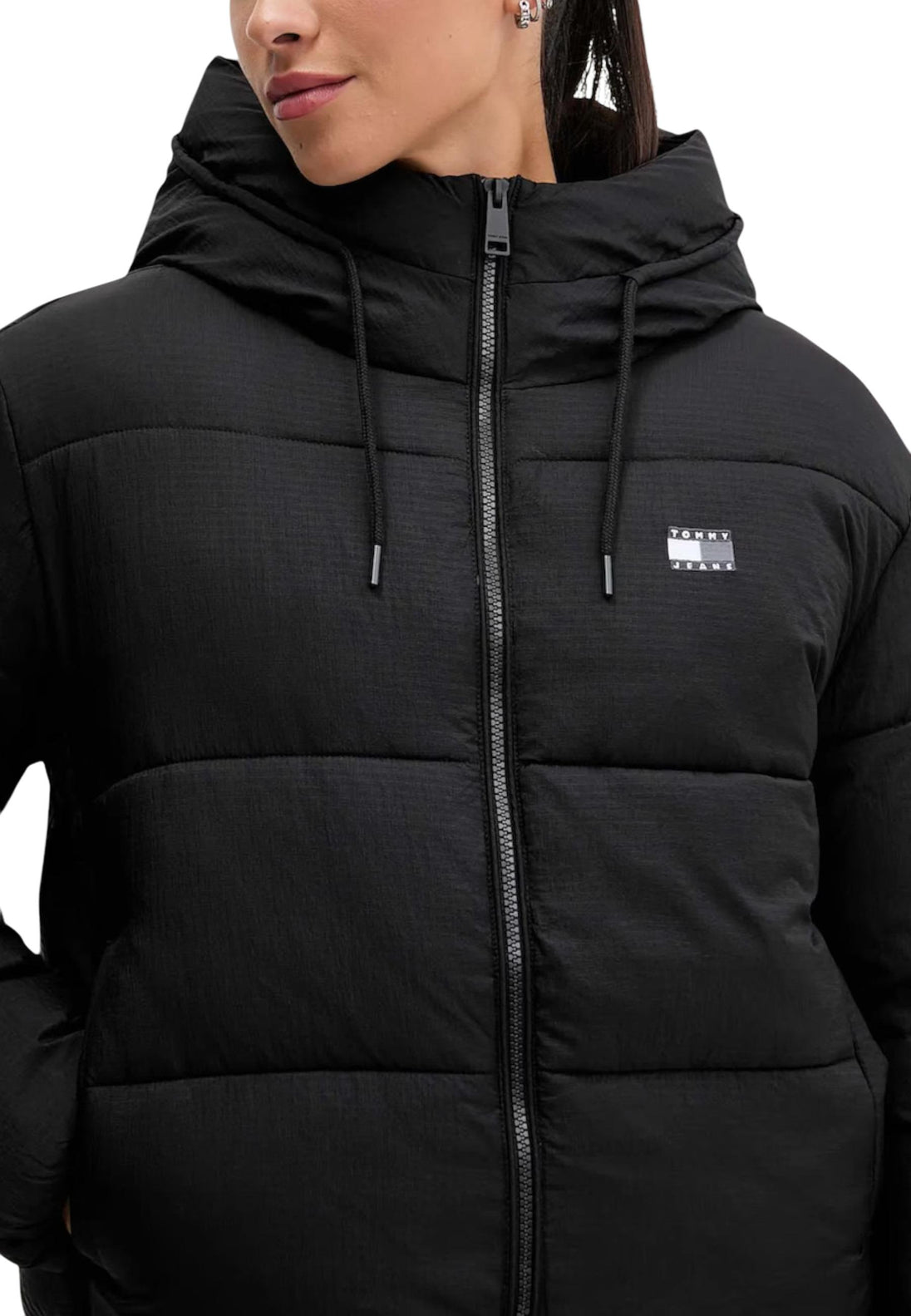 Veste Tommy Hilfiger Jeans couleur noir — vue 4
