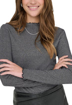 Pull Only couleur gris — vue 4