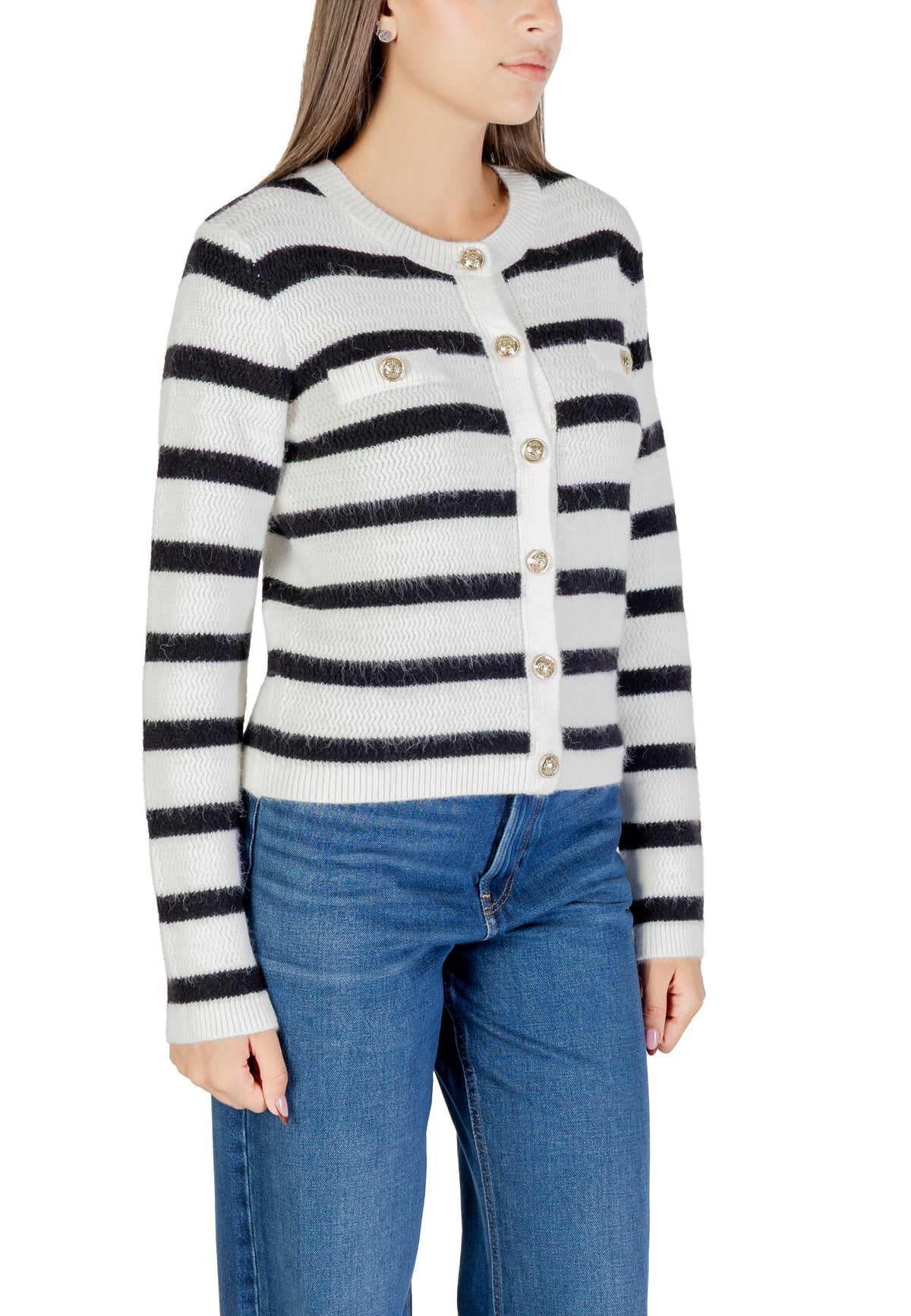 Pull Morgan De Toi couleur blanc — vue 3