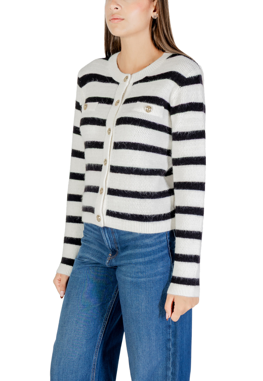 Pull Morgan De Toi couleur blanc — vue 4