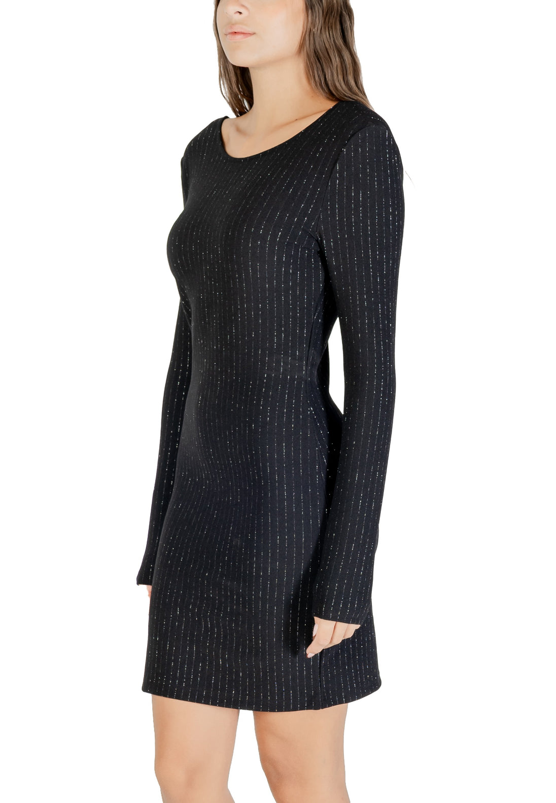 Robe Jacqueline De Yong couleur noir — vue 4