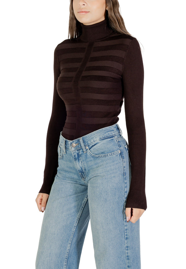 Pull Morgan De Toi couleur marron — vue 2