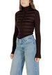 Pull Morgan De Toi couleur marron — vue 2