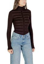 Pull Morgan De Toi couleur marron — vue 3