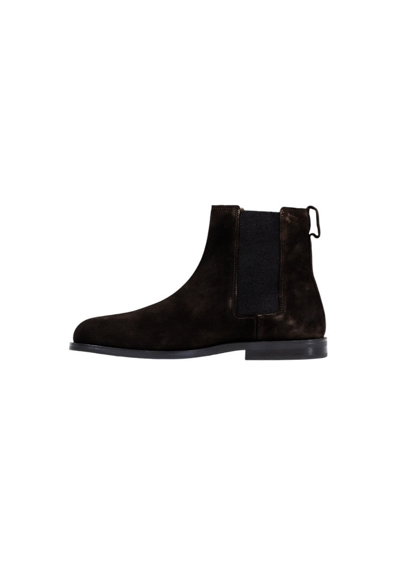 Bottes Calvin Klein couleur marron — vue 3
