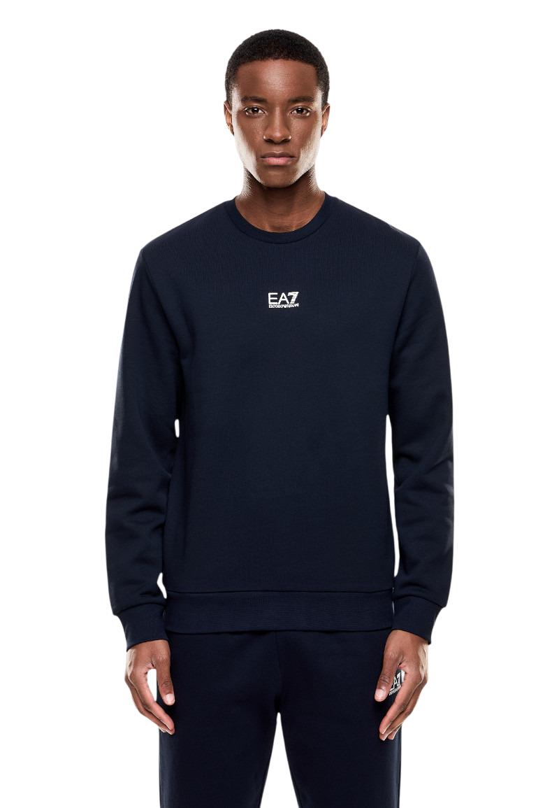 Sweat Ea7 couleur bleu — vue 5