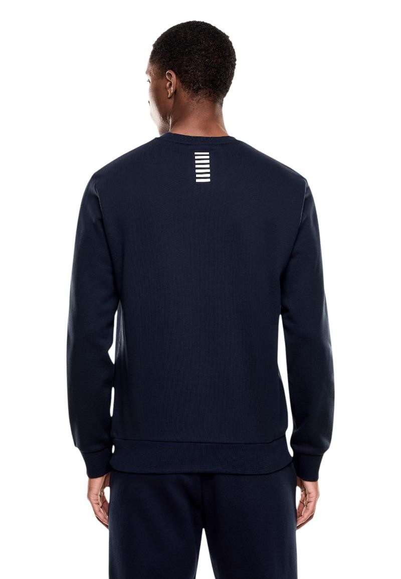 Sweat Ea7 couleur bleu — vue 2