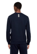 Sweat Ea7 couleur bleu — vue 2