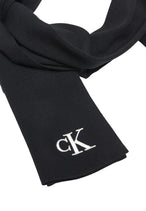 Écharpe Calvin Klein couleur noir — vue 2