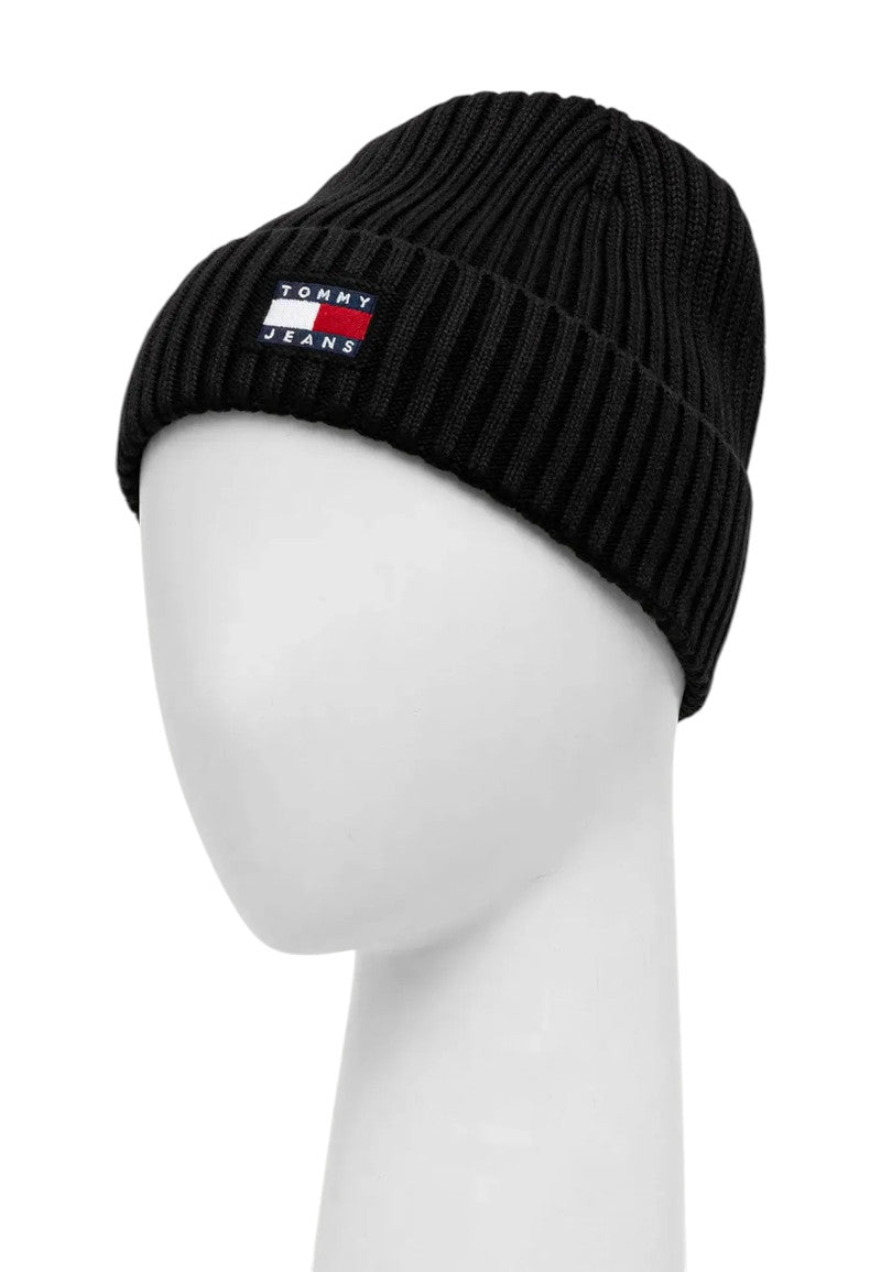 Chapeau Tommy Hilfiger couleur noir — vue 4