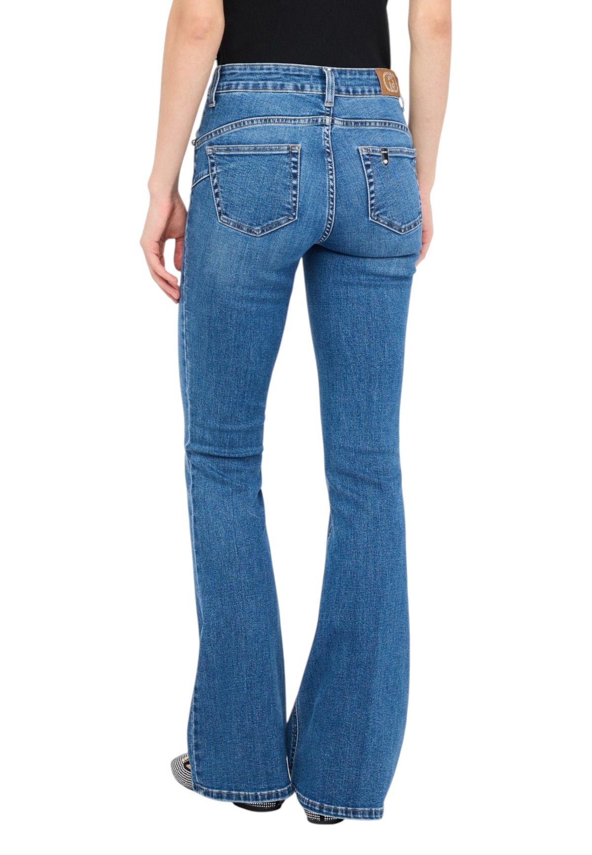 Jean Liu Jo couleur bleu — vue 2