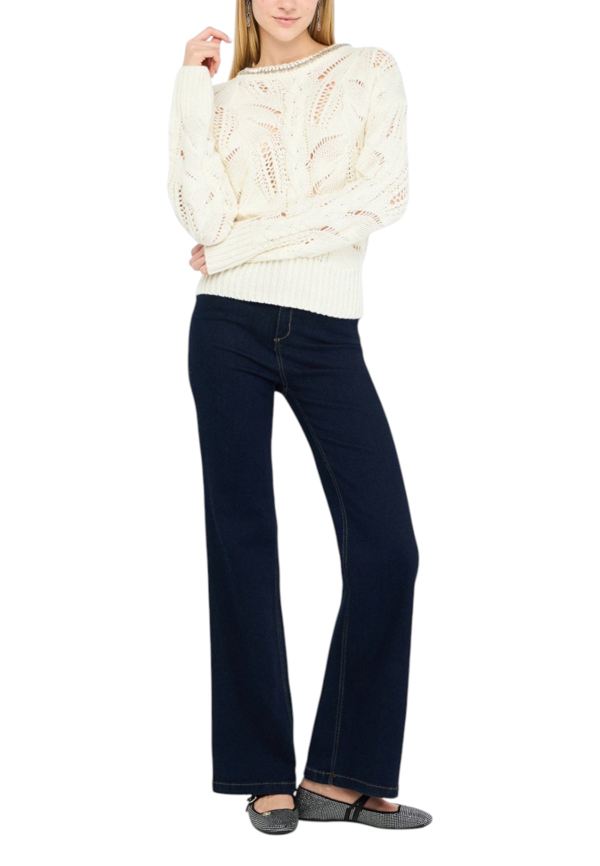 Pull Liu Jo couleur blanc — vue 5