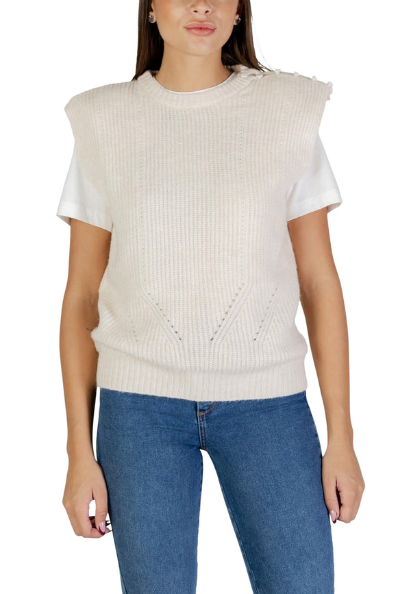 Gilet Ichi couleur beige