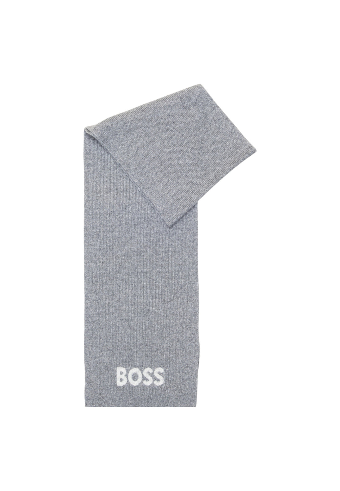Écharpe Boss couleur gris