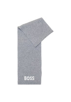 Écharpe Boss couleur gris