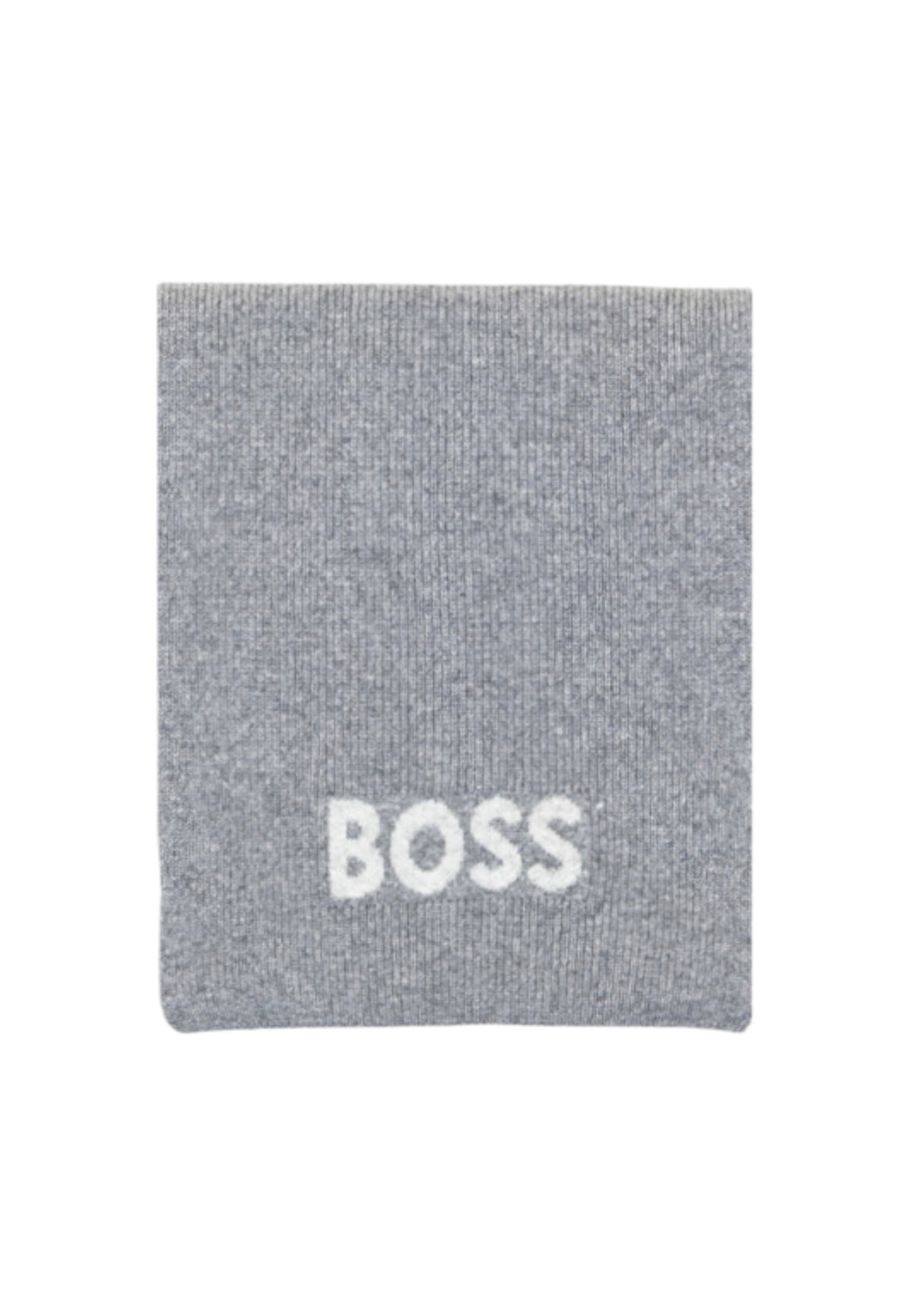 Écharpe Boss couleur gris — vue 3
