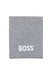 Écharpe Boss couleur gris — vue 3