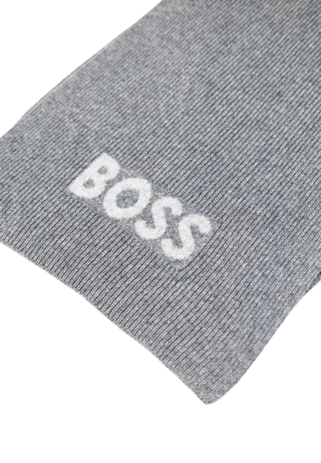 Écharpe Boss couleur gris — vue 4