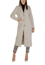 Manteau Ichi couleur beige — vue 2