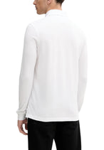 Polo Tommy Hilfiger couleur blanc — vue 2