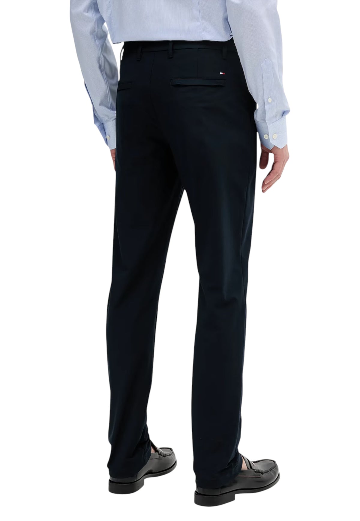 Pantalon Tommy Hilfiger couleur bleu — vue 2