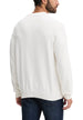 Pull Calvin Klein Jeans couleur blanc — vue 2