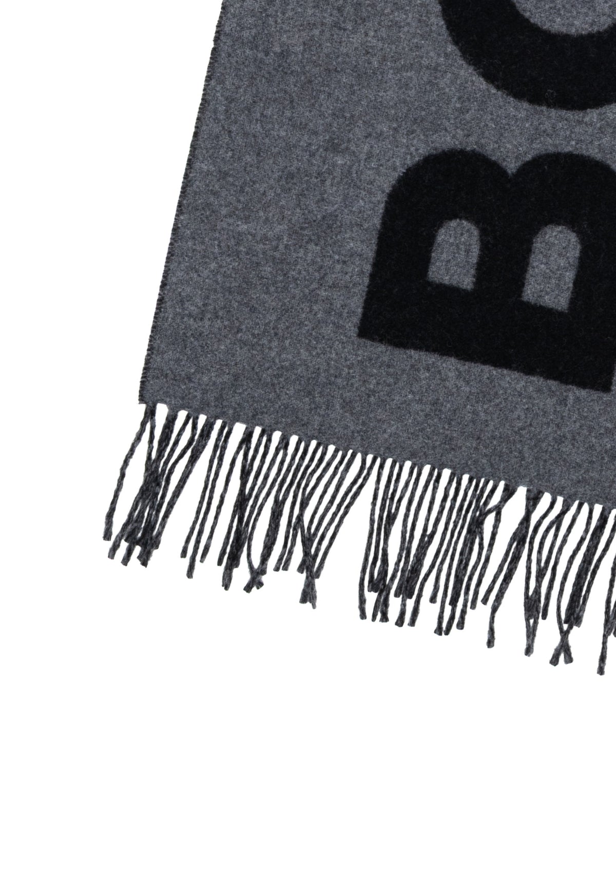 Écharpe Boss couleur gris — vue 3