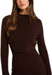 Robe Morgan De Toi couleur marron — vue 3