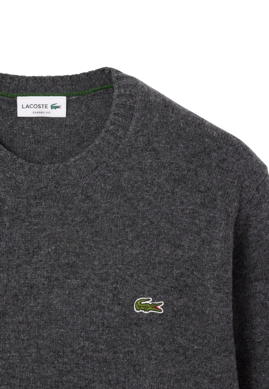 Pull Lacoste couleur gris — vue 2