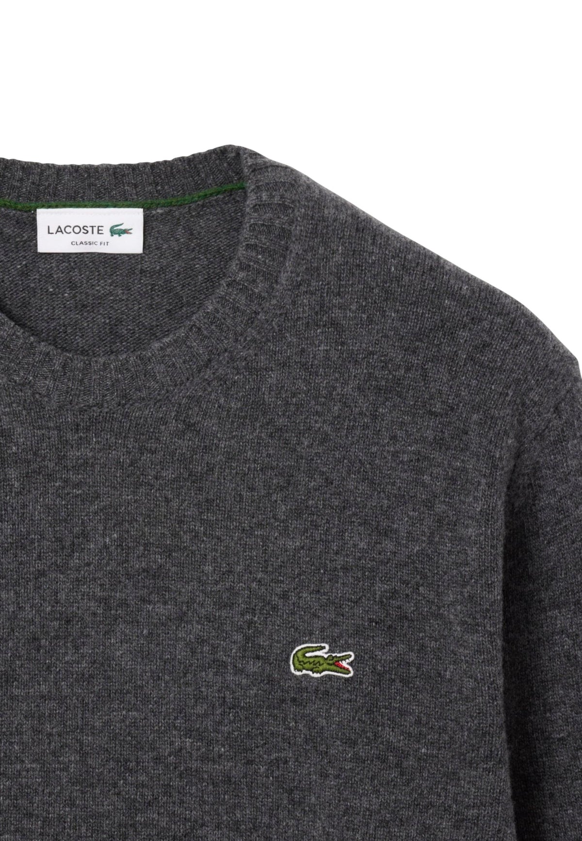 Pull Lacoste couleur gris — vue 2