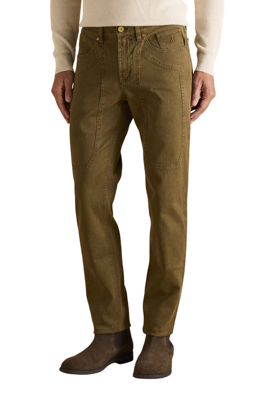 Pantalon Jeckerson couleur marron — vue 2