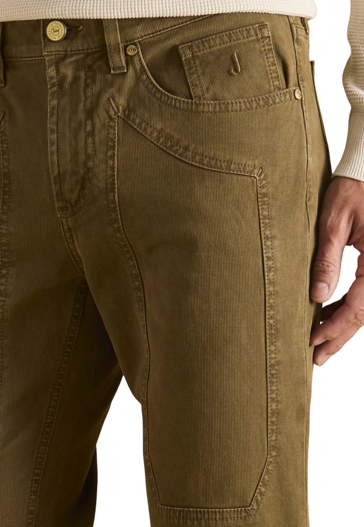 Pantalon Jeckerson couleur marron — vue 4