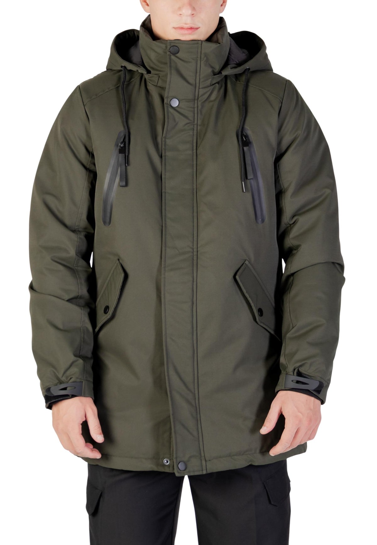 Veste Hydra Clothing couleur vert — vue 3