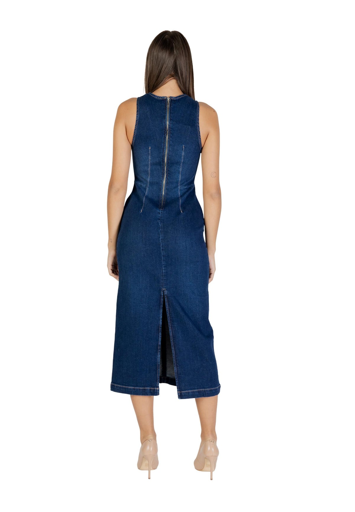 Robe Colcci couleur bleu — vue 3
