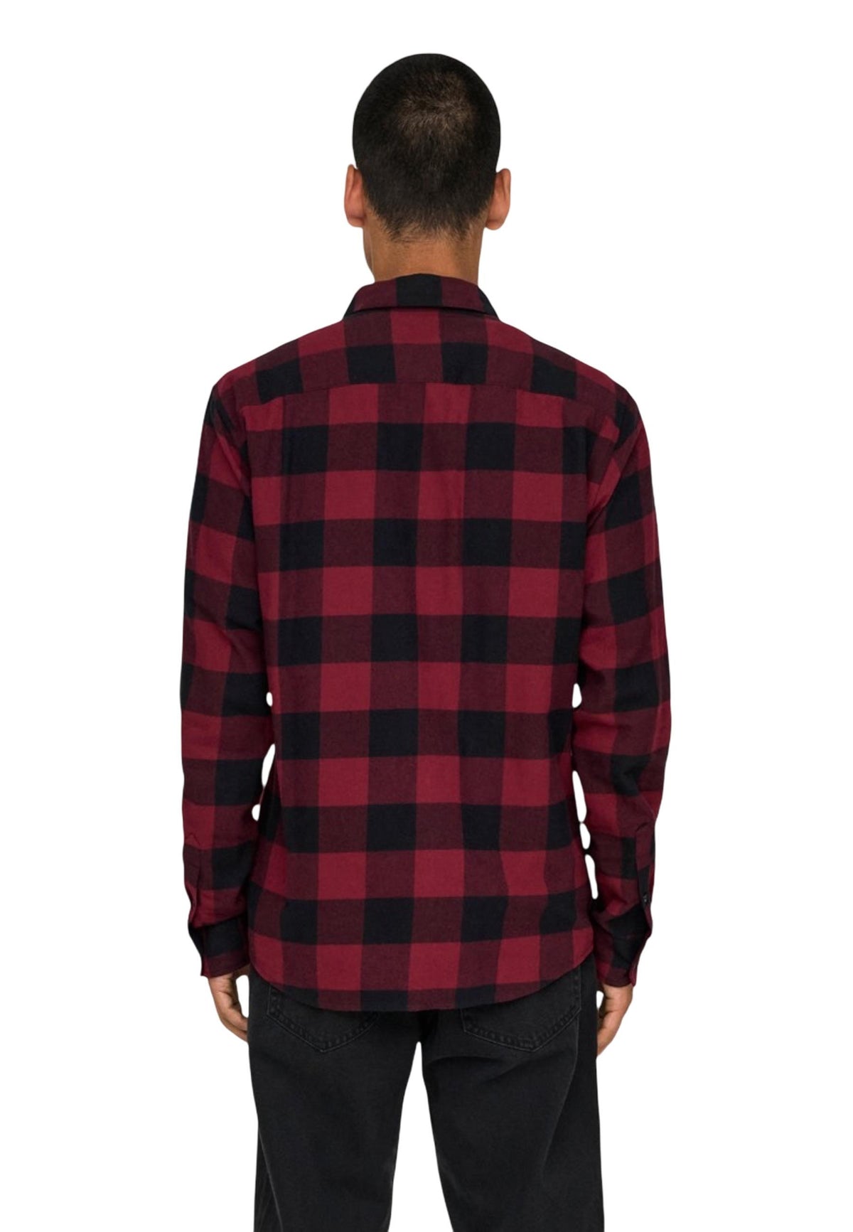 Chemise Only & Sons couleur rouge — vue 2