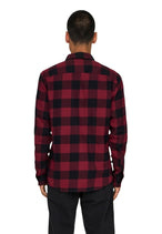 Chemise Only & Sons couleur rouge — vue 2