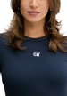 Robe Calvin Klein Jeans couleur bleu — vue 4